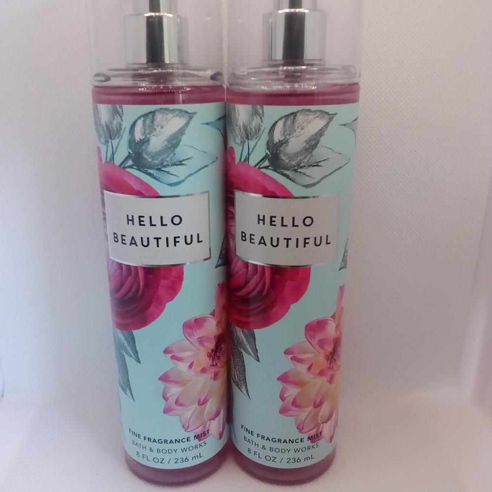 Bath and Body Works hello beautiful